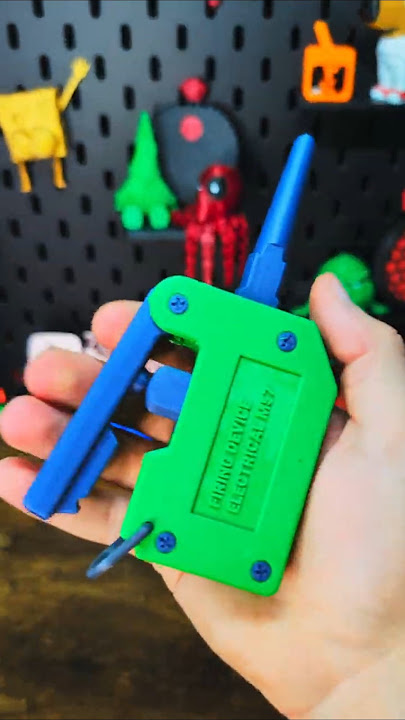3D printed C4 Detonator with Realistic Click Fidget #3dprinting