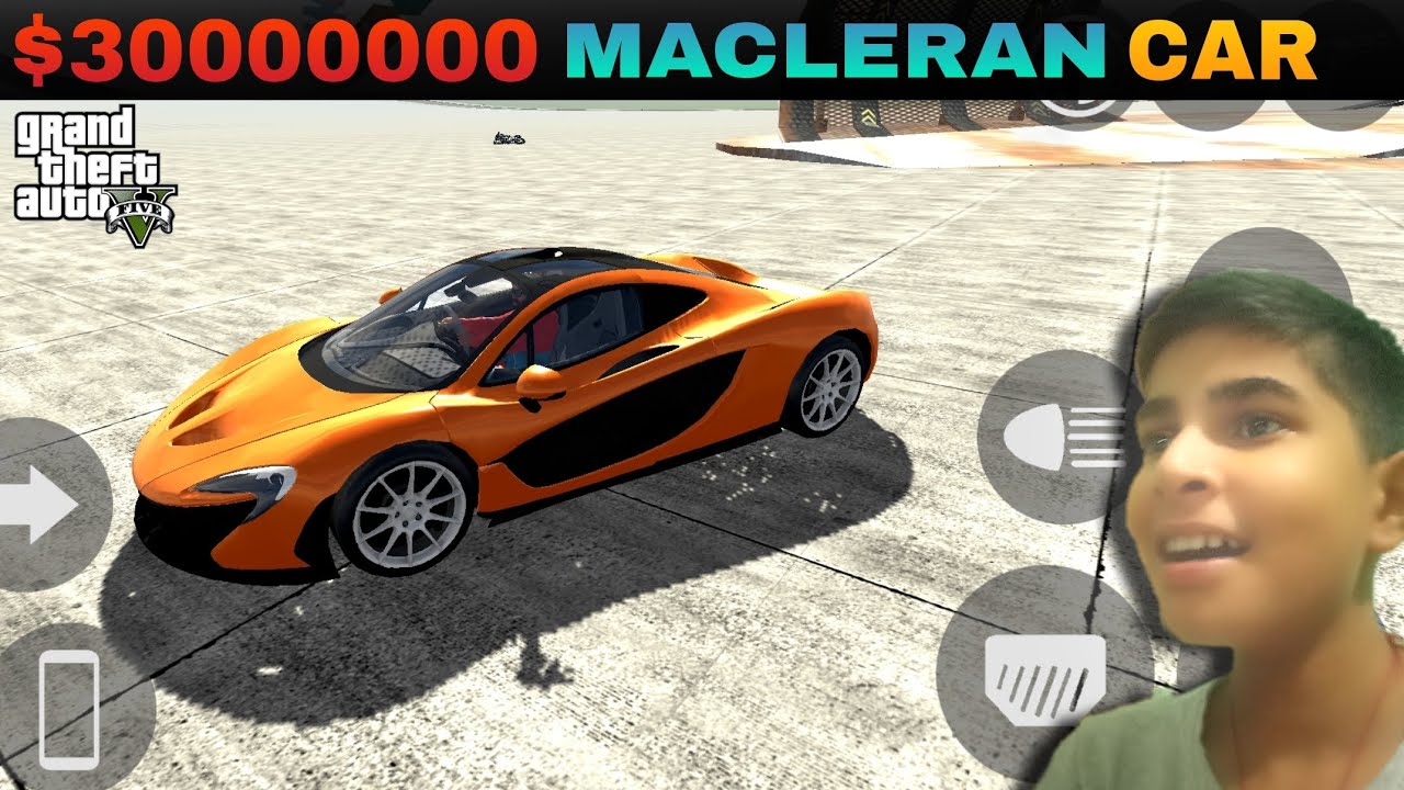 $30000000 MECLEARN CAR in GTA !! - YouTube