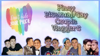 FILIPINO BISEXUAL AND GAY COUPLES to FOLLOW on YOUTUBE