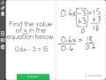Solving Linear Equations with Variables