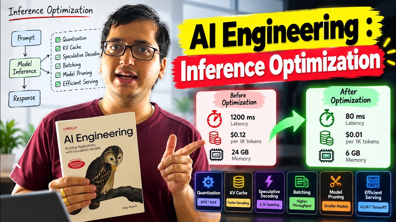 Video thumbnail for AI Engineering : Inference Optimization