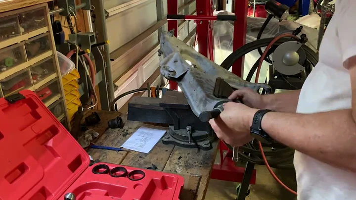 Front suspension 2 of ?, 68 Corvette restoration project 33 of ?