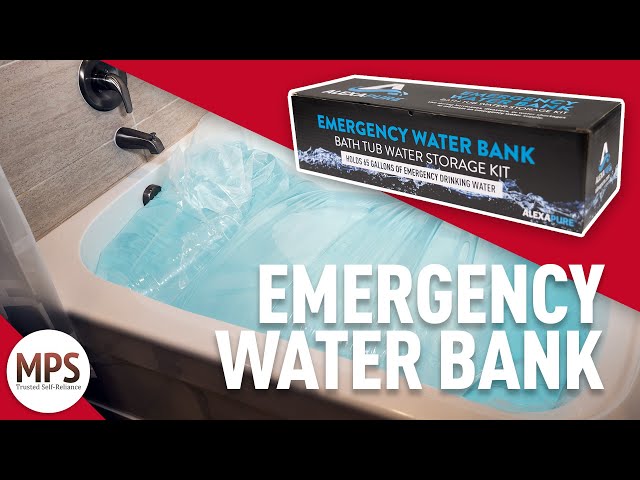 Alexapure Emergency Water Bank 