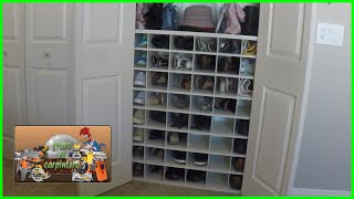 Como hacer un mueble para zapatos  (Armario) / How to make a shoe storage.