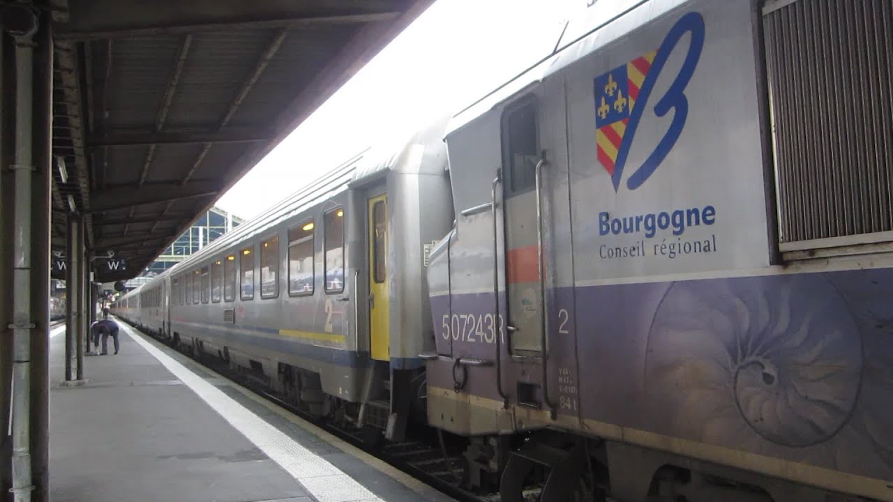 [Paris] BB7200+Corail TER Bourgogne - Paris Gare de Lyon