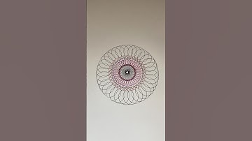 Beautiful #spirograph #asmr #spirographity #satisfying #pattern #viral #usa #shorts #rihanna