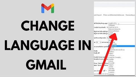 How to Change Language on Gmail (Quick & Easy!) | Change Gmail Language 2021
