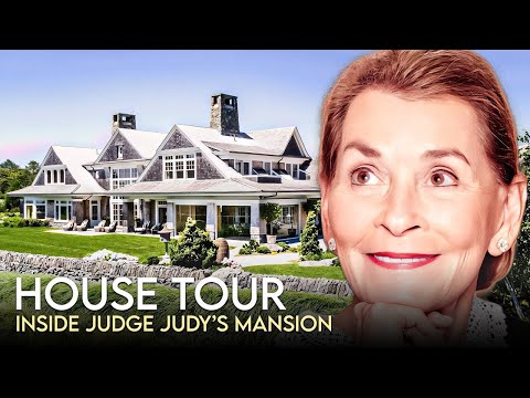 Video: Judge Judy's House: Nejznámější televizní soudní seznam velmi drahá dvoulůžková ložnice