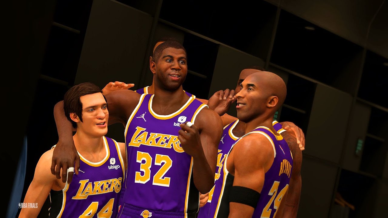 NBA 2K22 All-Time NBA Finals - LA Lakers vs. Miami Heat (Game 4) [1080p 60 FPS]