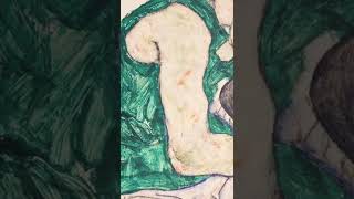 Egon Schiele Seated Woman with Bent Knee 1917 shorts