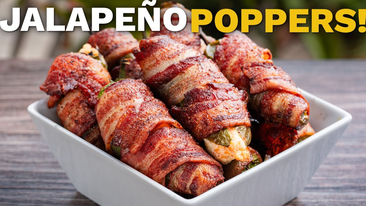 Easy Jalapeño Poppers with Carne Asada er 26" Kettle YouTube