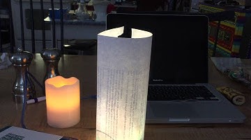 Trial of an arduino led candle