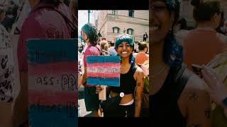 Some photography from 2024 London Trans Pride, my favourite pride march to join every year