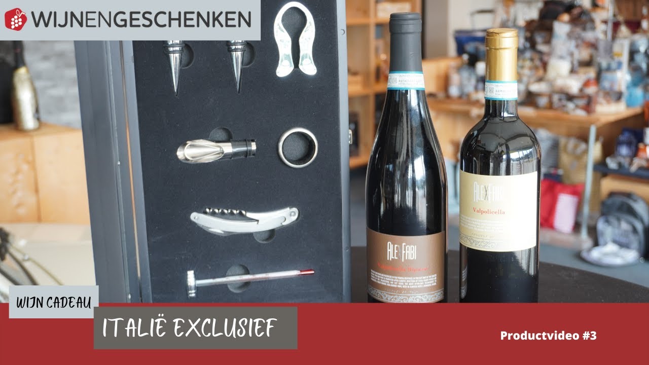 Wijncadeau Italië exclusief Productvideo