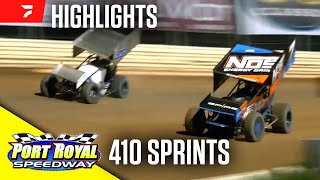 410 Sprints at Port Royal Speedway 5/18/24 | Highlights