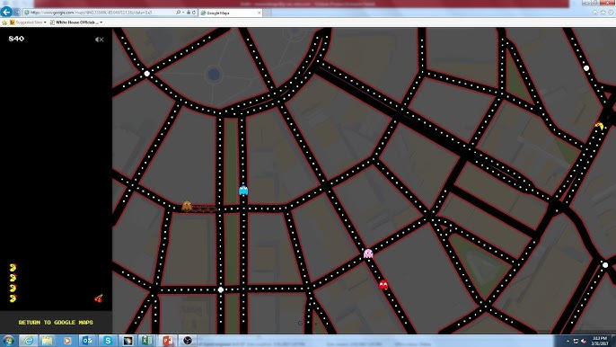 You Can Now Turn Any Google Map Into A Pac-Man Game – Consumerist