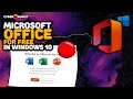 How to get free version of microsoft office in windows 10