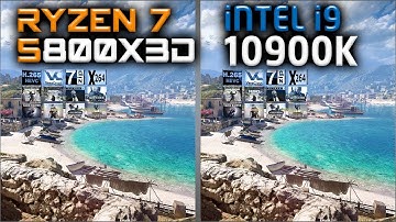 5800X3D vs 10900K Benchmarks – 15 Tests 🔥 - Tested 15 Games and Applications