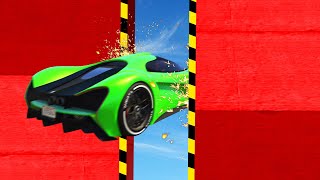 SMALL Gap vs. BIG Car! (GTA 5 Funny Moments)