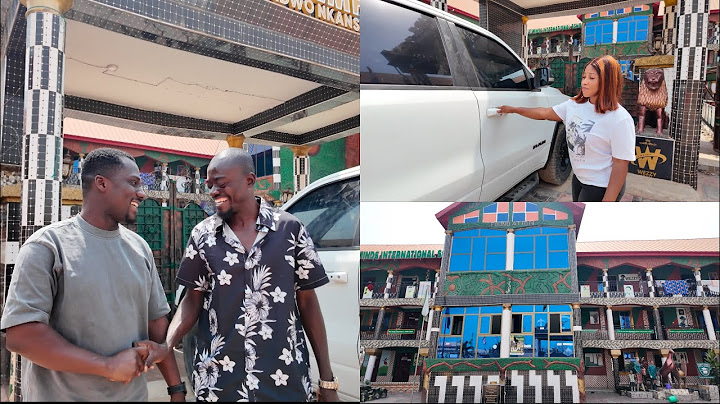 Lilwin and Wife welcome ZIONFELIX to Offinso Ahenkro, give him a tour of all properties they own