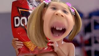 I WANT SUMO DORITOS Vlad and Niki vs DianaㅣCoffin Dance Cover meme (Astronomia) #Doritos