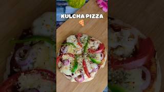 kulcha pizza recipe | quick pizza recipe | pizza on kulcha #shorts #youtubeshorts #shortvideo #pizza