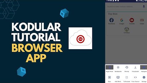 kodular tutorial - Browser App AIA file download