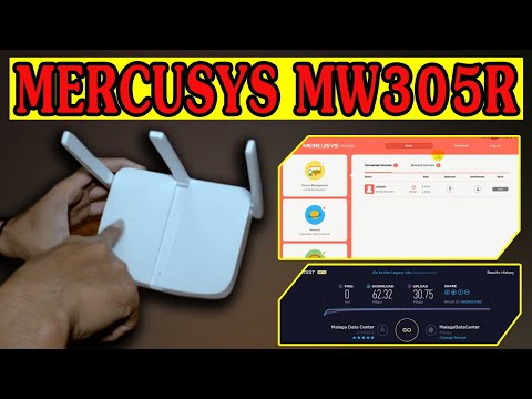 Review Router Mercusys MW305R || Unboxing dan Setting