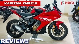 HERO KARIZMA XMR 210 REVIEW | 2024 | HERO KARIZMA XMR 210 | HERO | KARIZMA XMR 210 | REVIEW