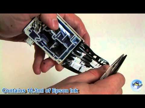 Inside Epson T1302 Cyan (Stag) Ink Cartridge