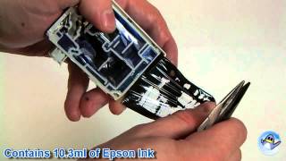 Inside Epson T1302 Cyan (Stag) Ink Cartridge