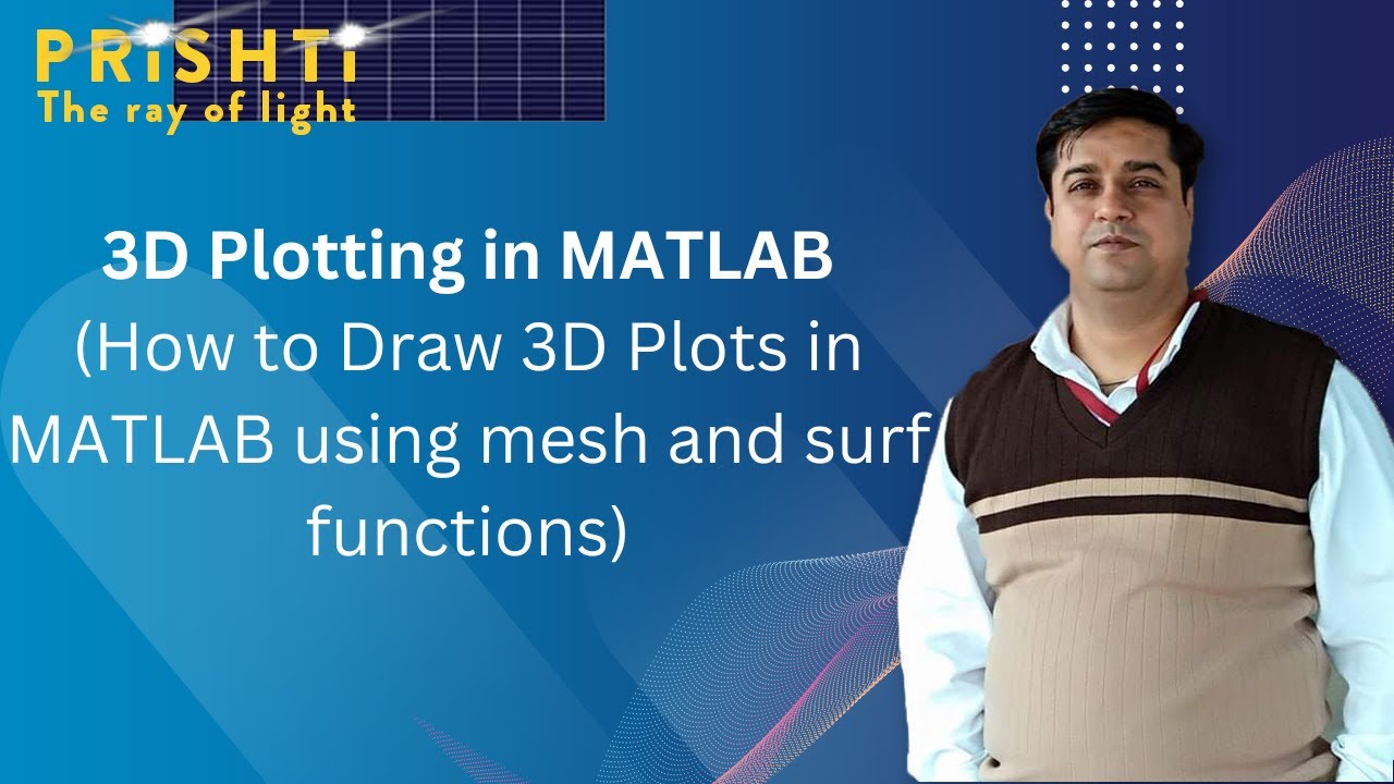 How to Draw 3D plots in MATLAB - YouTube