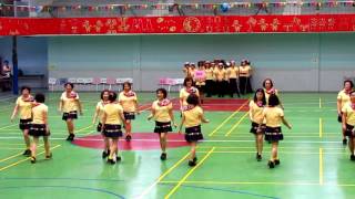 20160710新北市新莊大都會排舞協會第二屆第二次排舞觀摩表演~TSAI 鷹  新莊頭前隊-捷舞曼波