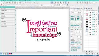 Hatch Embroidery 2 - Lettering Overview Profile