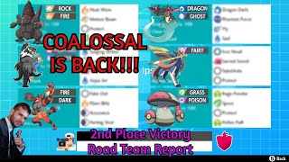 Coalossal is Back! 2nd Place Victory Road Qualifier Team Report Featuring Mike D'angelo