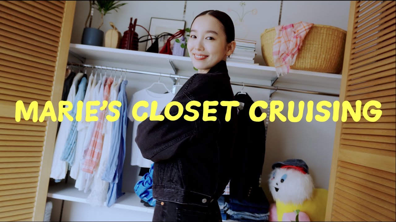 飯豊まりえがデニムセルフコーデに挑戦！with Levi’s® 【MARIE’S CLOSET CRUISING】