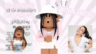 Re-Creating Dixie D'Amelio's Instagram Pictures *WITH A TWIST* || mariyaa screenshot 1