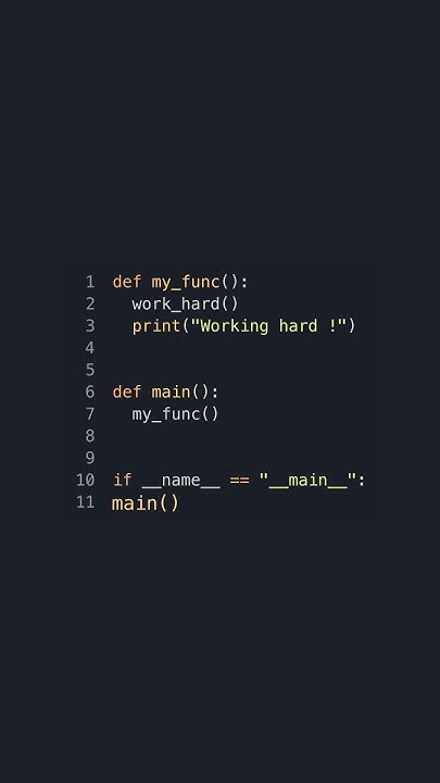 Main Functions in Python - YouTube image.