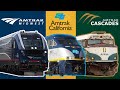 The brands of amtrak