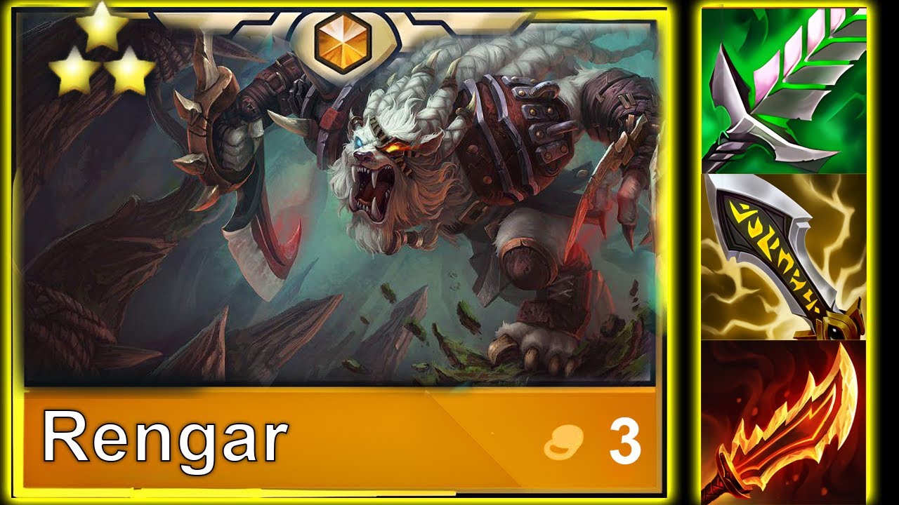 How good is Set 1 Rengar⭐⭐⭐ 3 Star