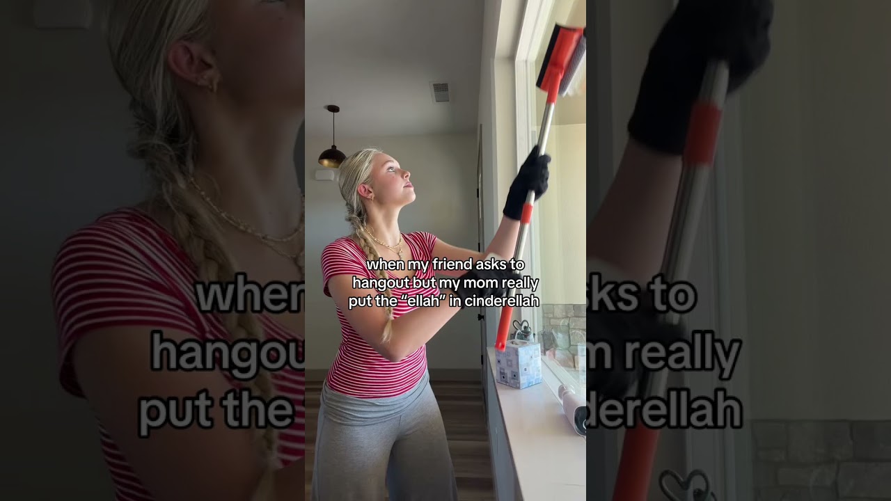 haha cinderellah cinderellah🫧 #relatable #foryou #cleaning #cinderella #mom