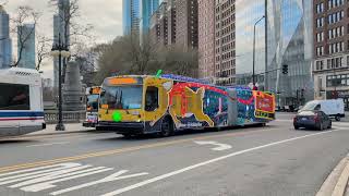 CTA Bus: 2024 Allstate Holiday Bus On Routes 22 & 126 @ Various Locations