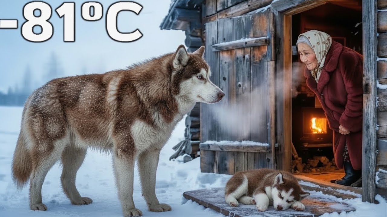 At −71°C in Siberia, A Dog Begged to Save His Dying Puppy