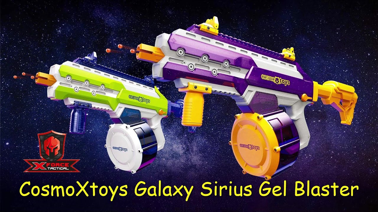 CosmoX Sirius Christmas Pack Sci-Fi Gel Blaster - Purple and