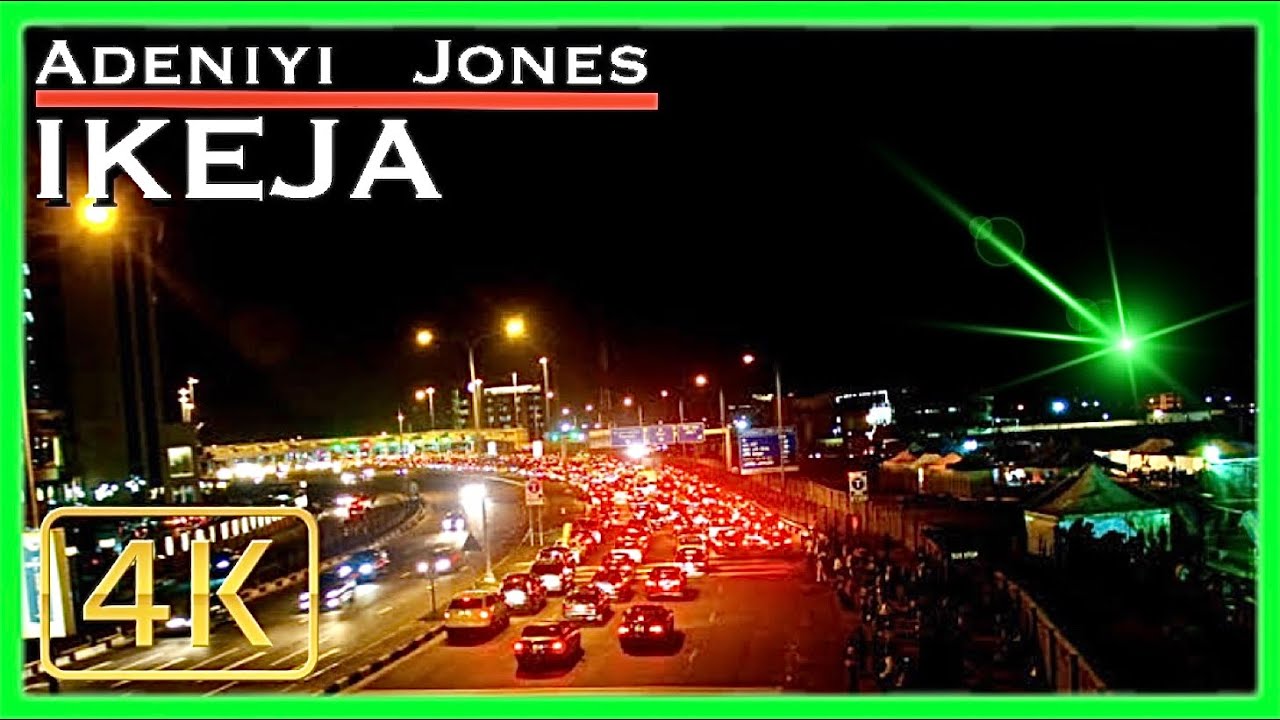 Lagos night drive, Adeniyi Jones, Ikeja | Nigeria