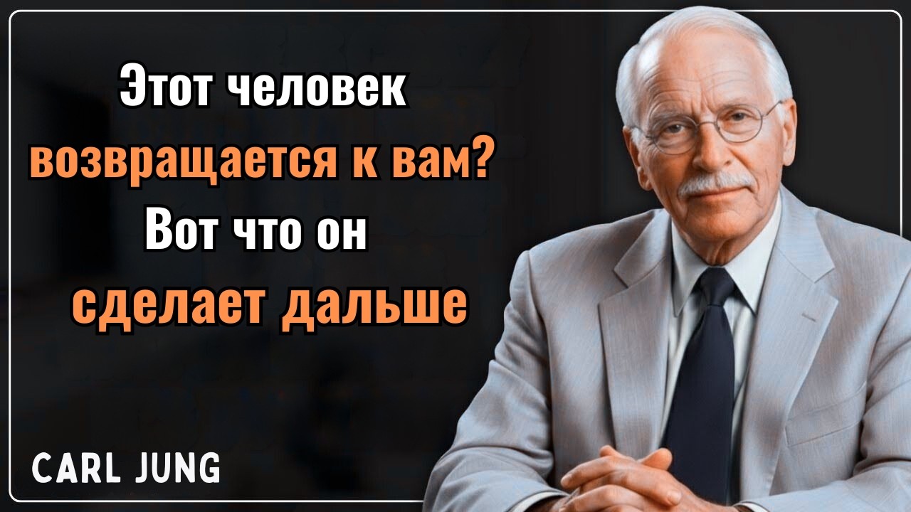Этот человек считает, что вы уже забыли о нём, и вот что он предпримет дальше | Карл Юнг