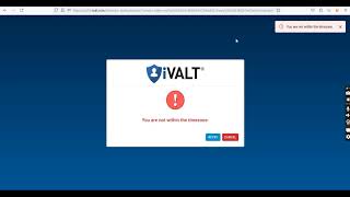 Ivalt Sso And Geofence
