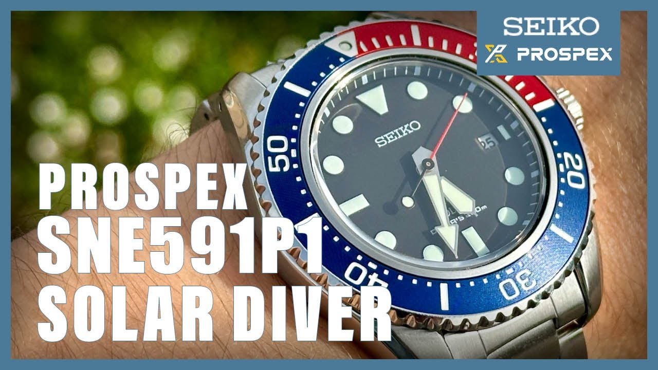 Unboxing The New Seiko Prospex SNE591P1 - YouTube