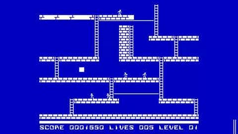 LRUN LODERUNNER LODE RUNNER By KRISTYAKOV VLADIMIR FROM COMPUTER ORION 128 & http zvzd3d ru Orion128