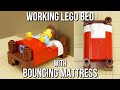 How To Build A Working Lego Bed - with Bouncing Mattress!